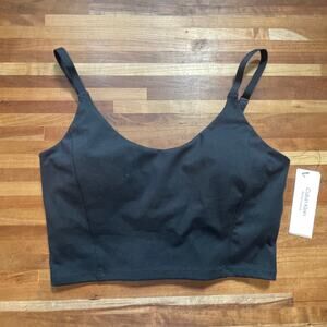 Calvin Klein  Women's Low Impact Crop Top black small